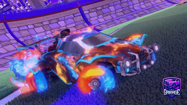 A Rocket League car design from sh4rkyttv_