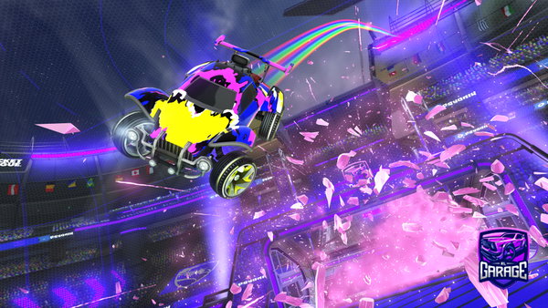 A Rocket League car design from Shadow_SK