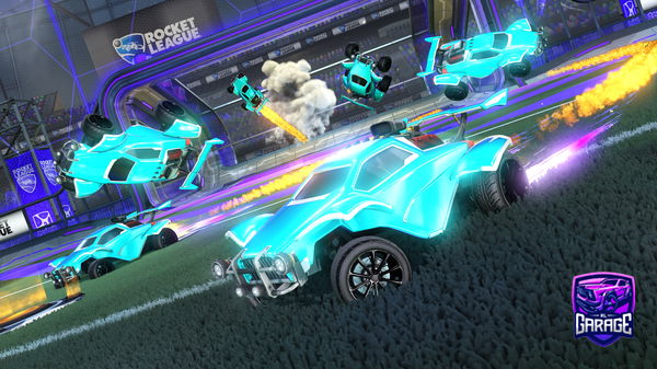 A Rocket League car design from Decality