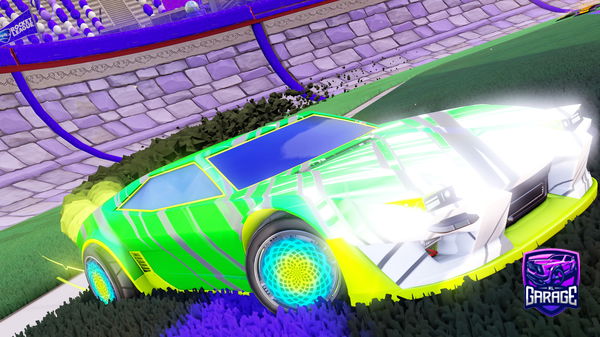 A Rocket League car design from Ayadsuper