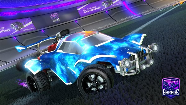 A Rocket League car design from gengarboiii
