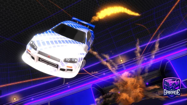 A Rocket League car design from SlyDragoon411