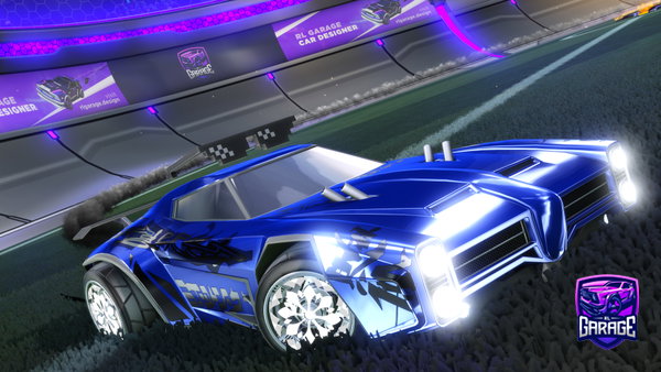 A Rocket League car design from Levyje