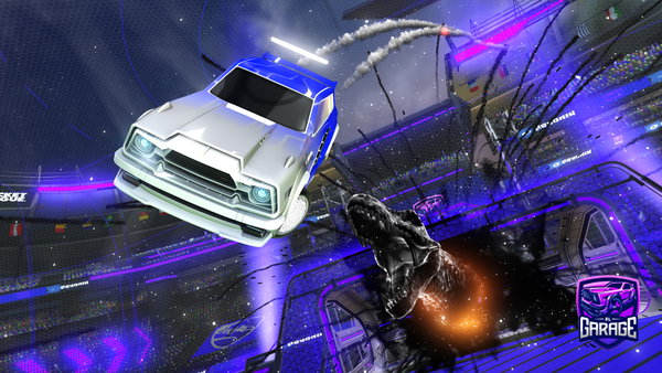 A Rocket League car design from MELININ15