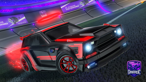 A Rocket League car design from DaddyPooh