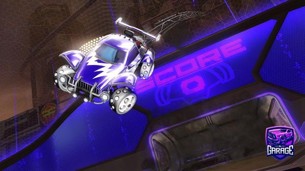 A Rocket League car design from 46U5H4CK3R