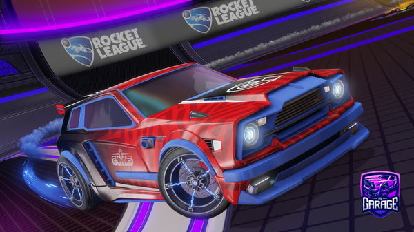 A Rocket League car design from mustingman2