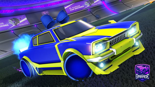 A Rocket League car design from Bzerojr