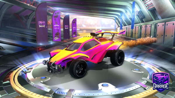 A Rocket League car design from frosty7002