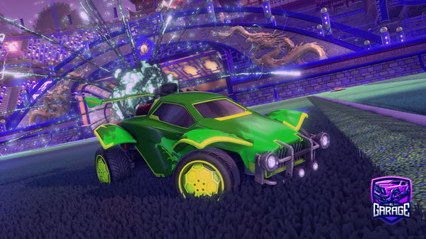 A Rocket League car design from Designer179