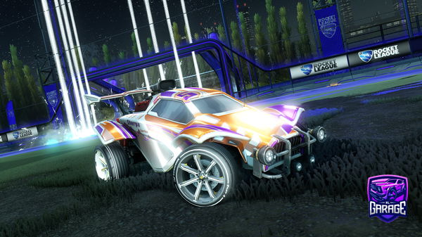 A Rocket League car design from KingHNZ