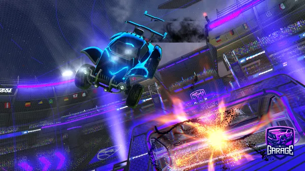 A Rocket League car design from Marusworld5