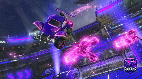 A Rocket League car design from Cosmotiz