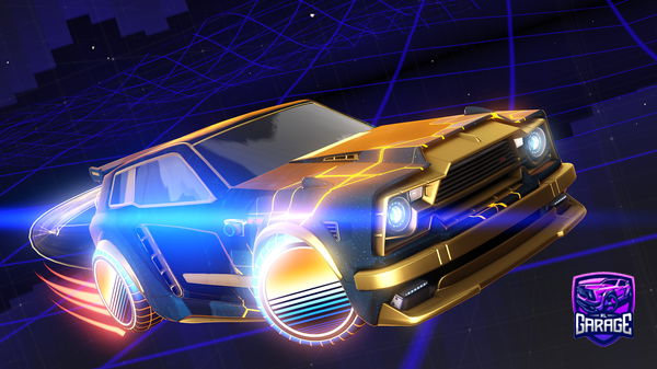 A Rocket League car design from AgentSmith