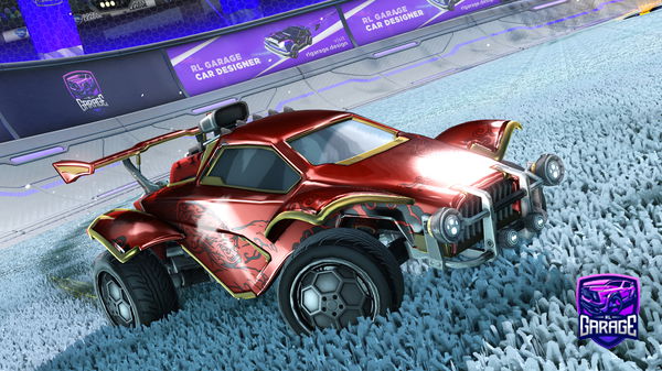 A Rocket League car design from F_4