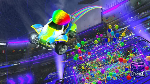 A Rocket League car design from Yourmolted