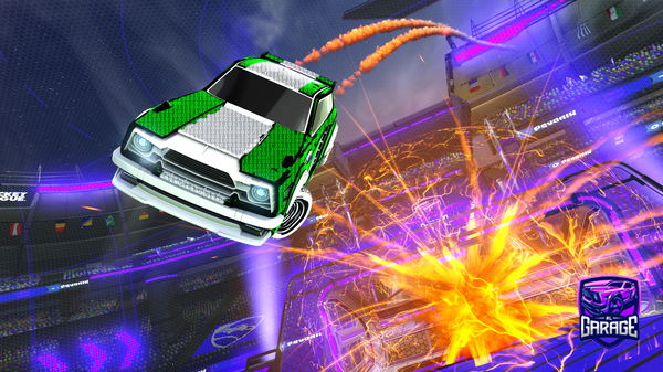 A Rocket League car design from GGExile