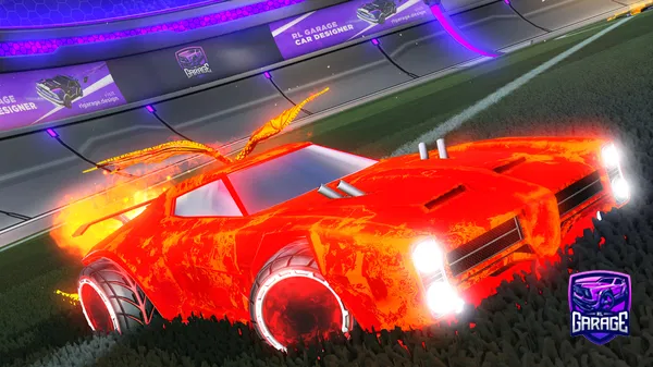 A Rocket League car design from Pulce_