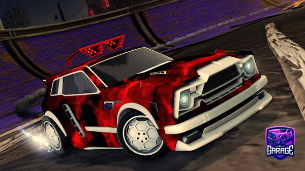 A Rocket League car design from Vergter2012