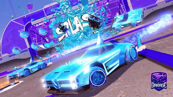 A Rocket League car design from 4RKAD10