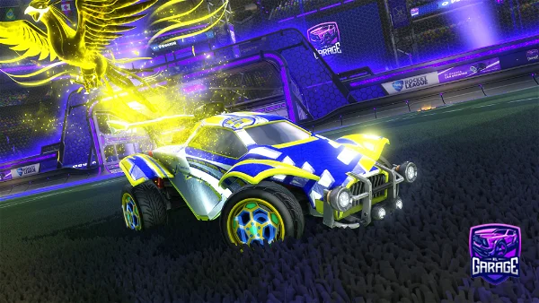 A Rocket League car design from BLOODNUVER