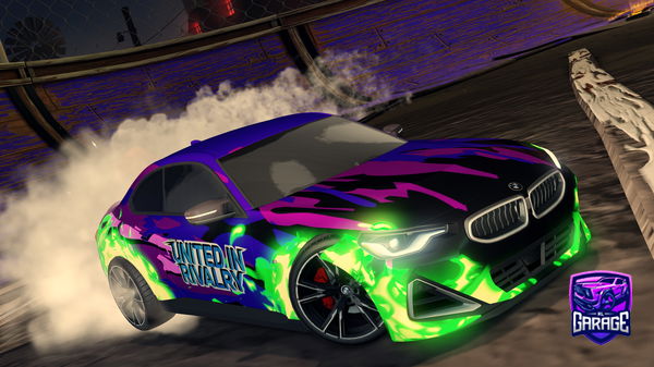 A Rocket League car design from VSlux