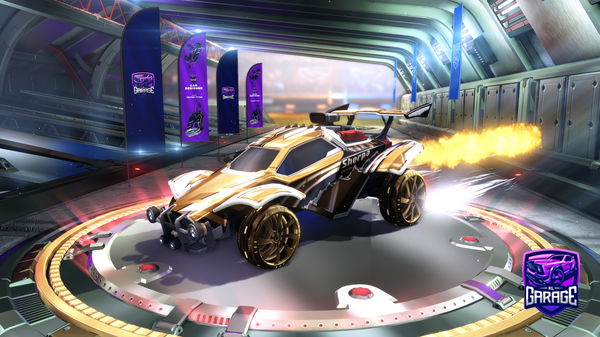 A Rocket League car design from boosted497