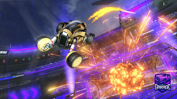 A Rocket League car design from koldfreg