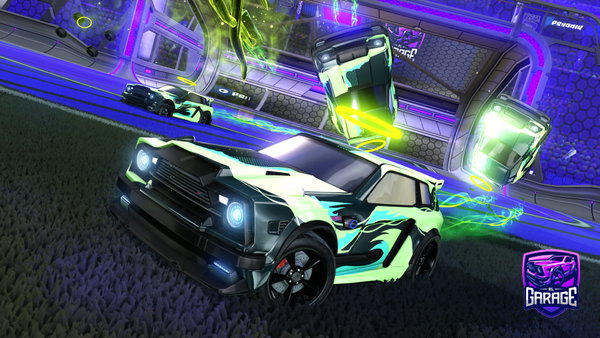 A Rocket League car design from AshyNaruto
