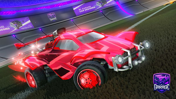 A Rocket League car design from Tbinvxder