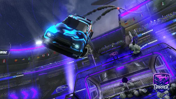 A Rocket League car design from gh0stl3