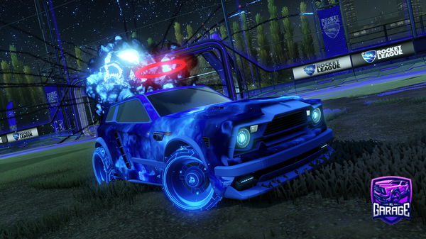 A Rocket League car design from xxxpistachio99