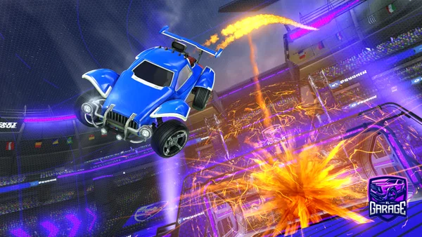 A Rocket League car design from Gordon00
