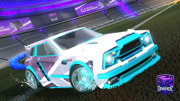 A Rocket League car design from rlperson12354