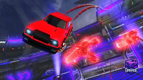 A Rocket League car design from bridger2xx