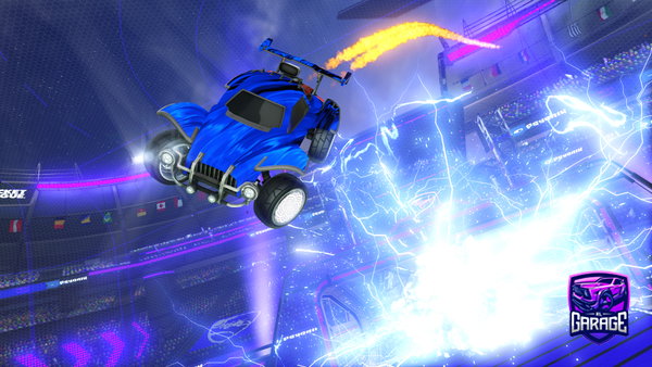 A Rocket League car design from PROCJDJ2009