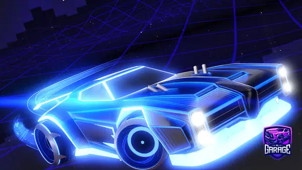 A Rocket League car design from ChevyRL