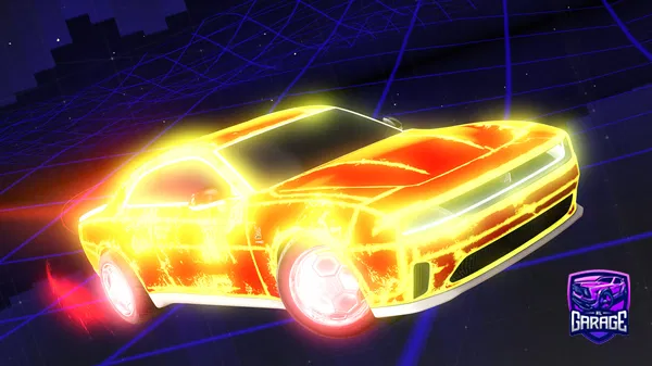 A Rocket League car design from Wingfeather