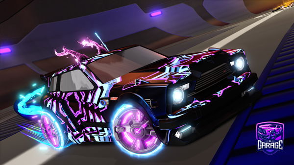 A Rocket League car design from abspielen