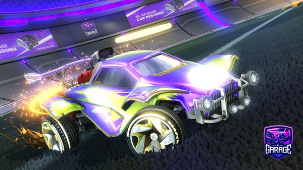 A Rocket League car design from Le_B0sS