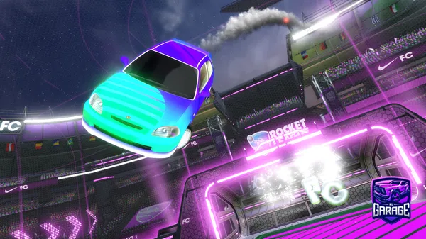 A Rocket League car design from W1L1M