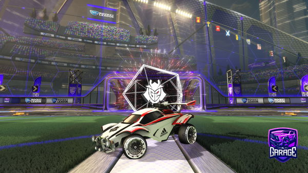 A Rocket League car design from Ericlowski