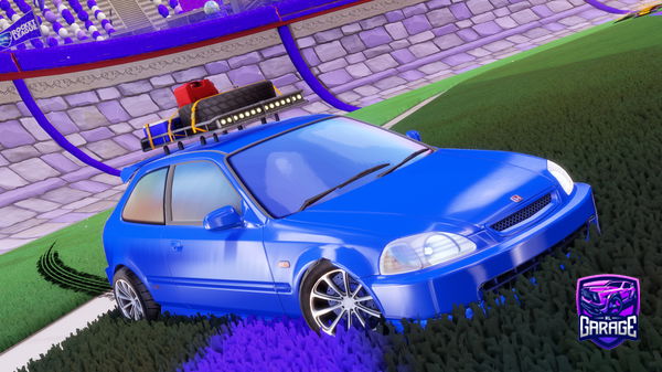 A Rocket League car design from Mokebe
