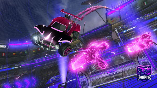 A Rocket League car design from Marton12