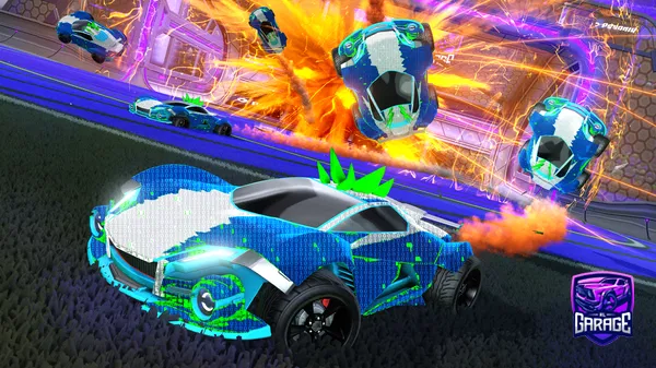 A Rocket League car design from Endermen