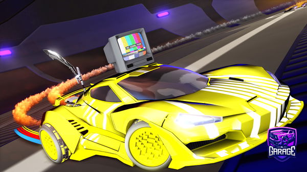 A Rocket League car design from LionTK43