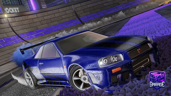 A Rocket League car design from maukas-kana