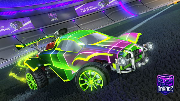 A Rocket League car design from thetinykid6