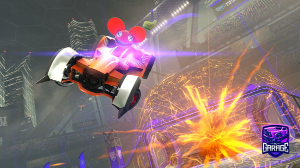 A Rocket League car design from Beeyd