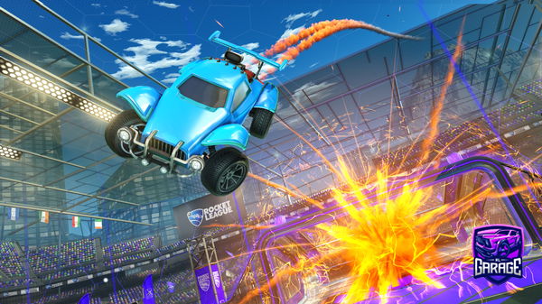 A Rocket League car design from SamHassan2022